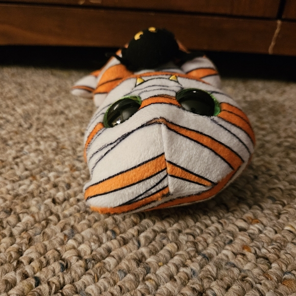 Ty Beanie Boos Halloween Mummy With Spider Mumford - Picture 3 of 7